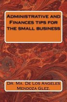 Omslag Administrative and Finances tips for the small business