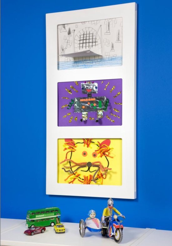 Houten Frame Insteek Lijst tekeningen - Articulate Gallery - Triple A4 |  bol.com