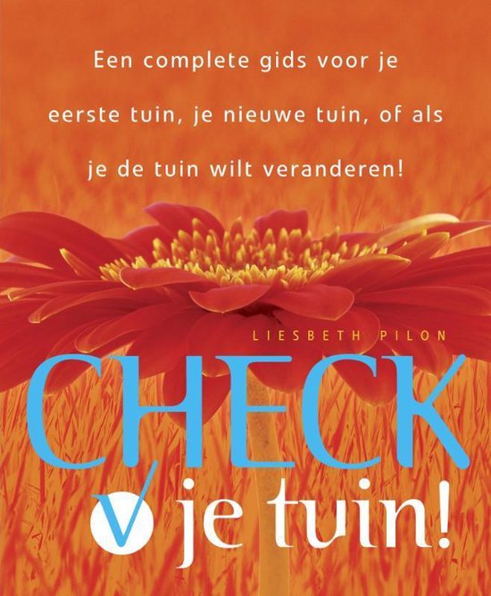 Cover van het boek 'Check je tuin!' van L. Pilon