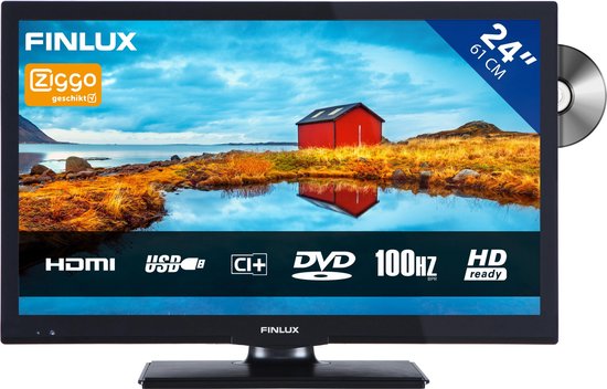 Finlux FLD2422 - HD Ready inch TV DVD Combi | bol.com