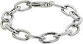 The Jewelry Collection Armband Anker 11 mm 20,5 cm - Zilver