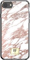 Richmond & Finch - iPhone 8 Hoesje - RF Series Rose Gold Marble