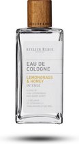 ATELIER REBUL Citroengras & Honing 200 ml - Eau de Cologne - Fris