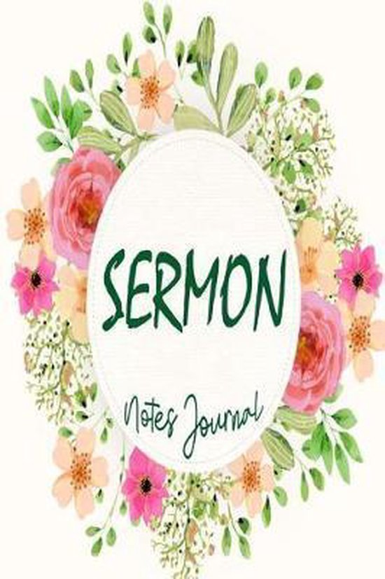 Sermon Notes Journal, Deep Senses Designs | 9781074375065 | Boeken ...