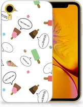 Hoesje Geschikt voor iPhone Xr Design IJsjes