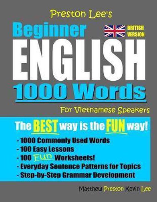 Preston Lee's English for Vietnamese Speakers (British Versi ... - cover