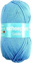 Scheepjes Sammy 104 Babyblauw. PAK MET 5 BOLLEN a 100 GRAM.