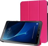 Samsung Galaxy Tab A 10.1 2016 Hoesje Book Case Cover - Donker Roze