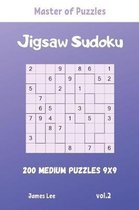 Master of Puzzles - Jigsaw Sudoku 200 Medium Puzzles 9x9 vol.2