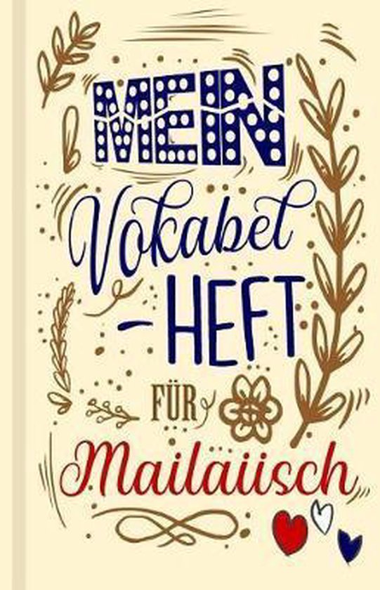 Malaiisches Vokabelbuch - Mein Vokabelheft für Malaiisch (L ... - cover
