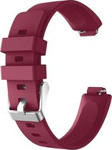 YONO Siliconen Bandje geschikt voor Fitbit Inspire / HR / 2 - Paars - Large