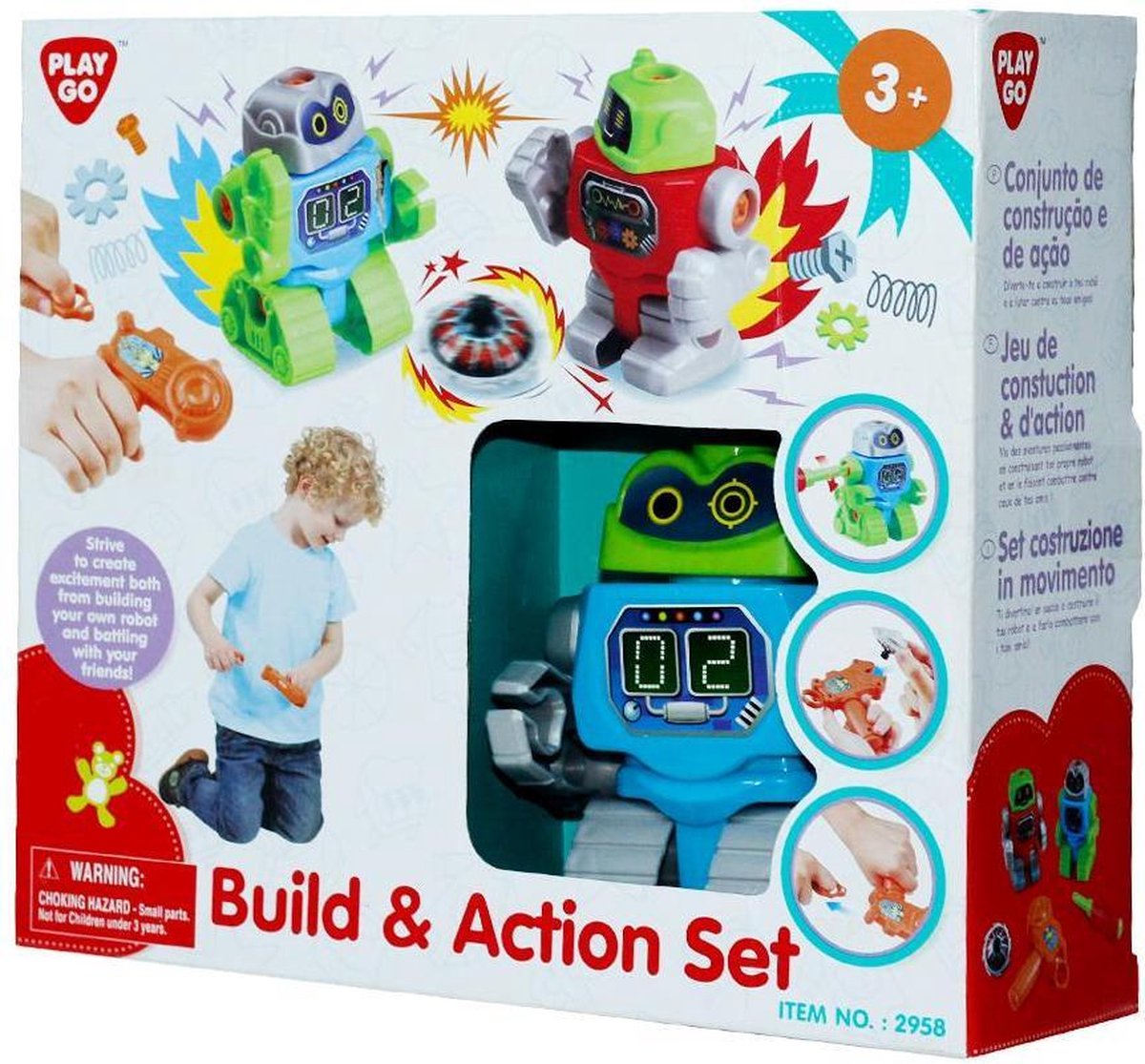 Bouw je eigen robot! Play go