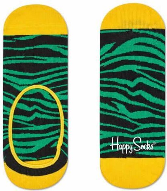 Happy Socks Liner Zebra Groen,