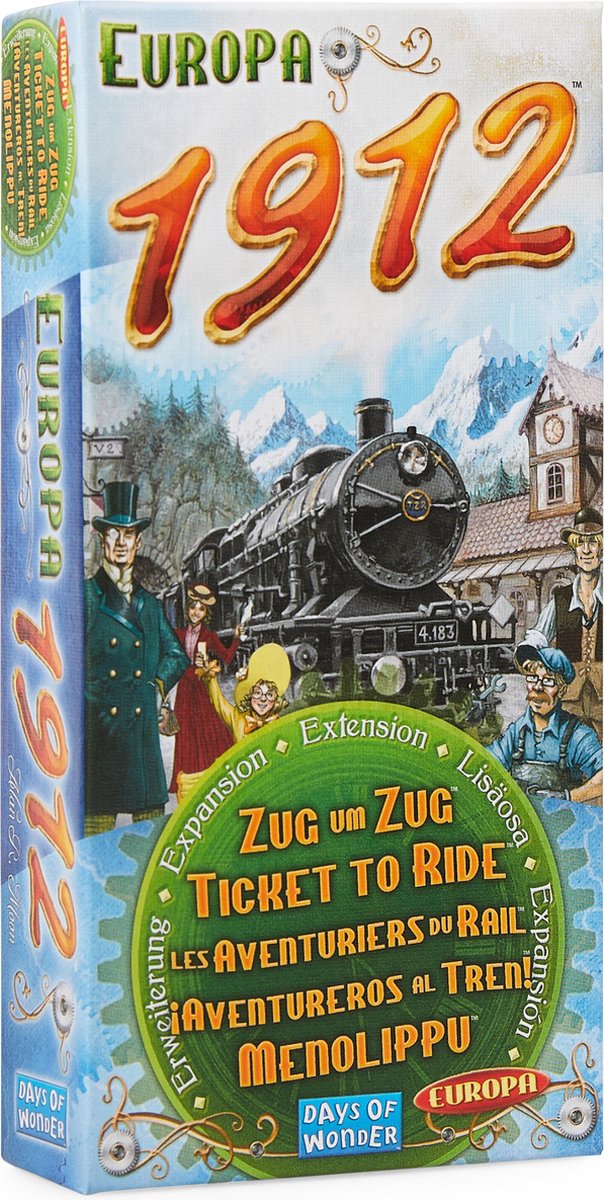 Ticket to Ride Europa 1912 - Uitbreiding - Bordspel | Games | bol.com