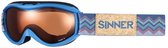 Sinner Toxic S - Skibril (blauw)