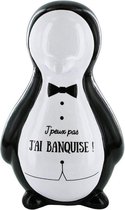 THE CA$H FACTORY penguin spaarpot "J'peux pas j'ai banquise"