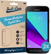 Just in Case Screen Protector Samsung Galaxy Xcover 4/Xcover 4s - Crystal Clear - 3 stuks