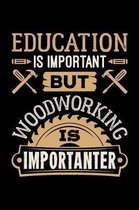 Education is Important But Woodworking is Importanter