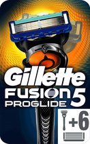 Gillette Fusion 5 ProGlide Scheersysteem Met FlexBall Technologie + 6 Scheermesjes Mannen