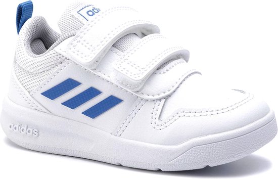 adidas Vector Sneakers - Wit/Blauw - Maat 24 | bol.com