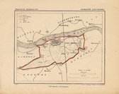 Historische kaart, plattegrond van gemeente Zalt Bommel in Gelderland uit 1867 door Kuyper van Kaartcadeau.com