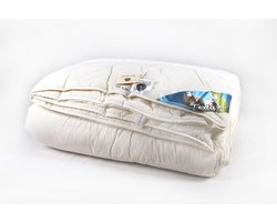 Texel wol enkel dekbed - Wit - 2-persoon (200x220 cm)