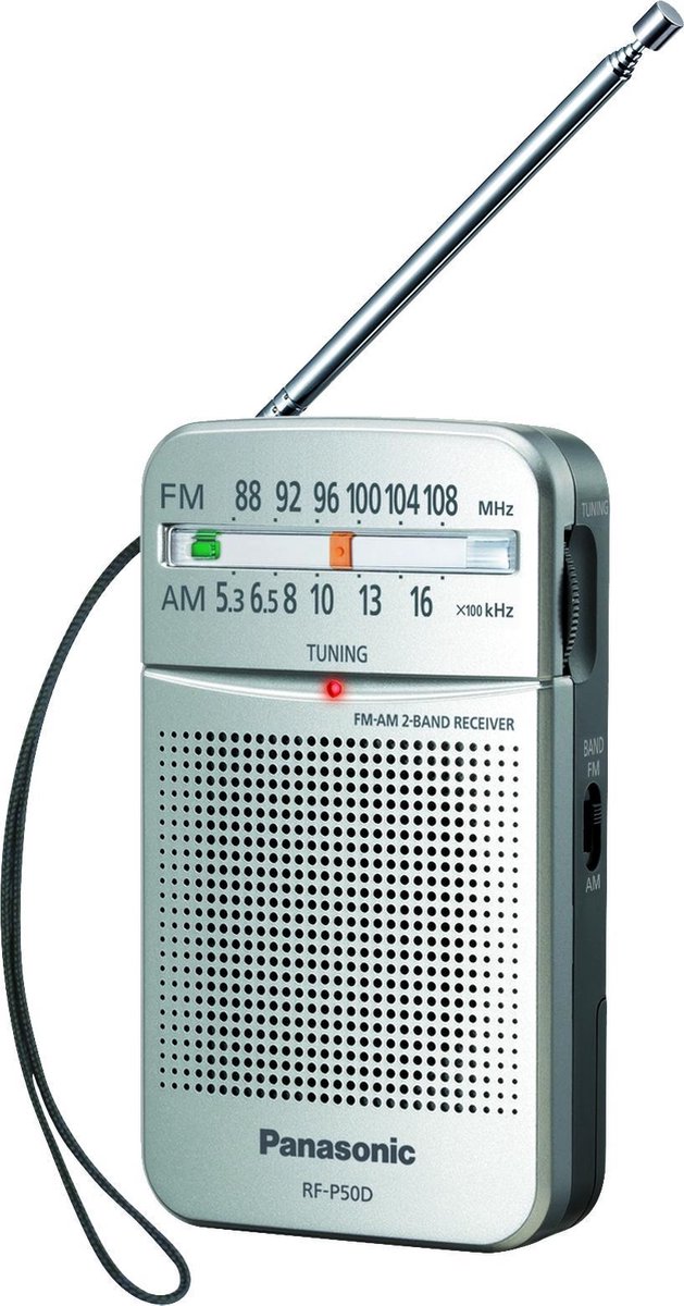Panasonic RF-P50DEG – Radio Portable Compacte Et Robuste Pour Un Son Clair Partout