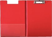 Esselte Klembord met Omslag - A4 - Rood - Voor Thuiswerken - Ideaal Voor Thuiskantoor