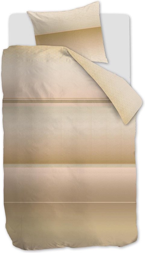 Kardol Marvelous - Dekbedovertrek - Lits-jumeaux - 240x200/220 cm + 2 kussenslopen 60x70 cm - Gold - Kardol