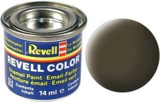 Revell verf modelbouw mat zwart groen kleurnummer 40 | bol.com