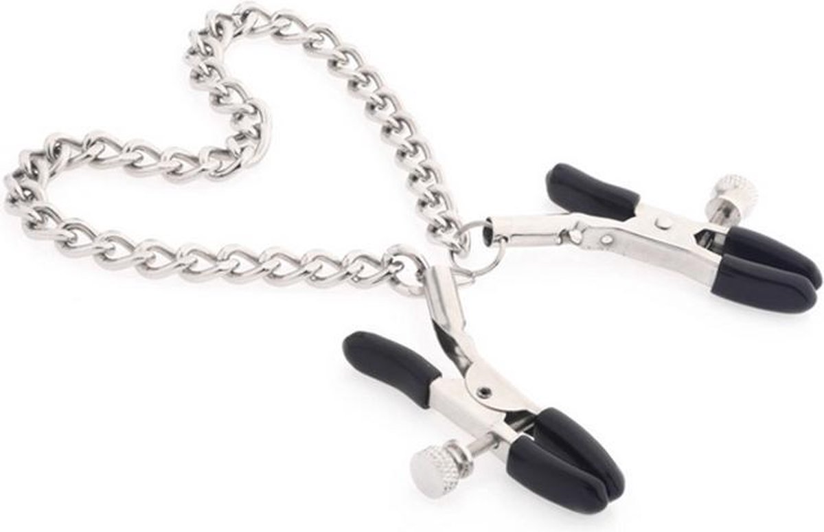 Goedkoopste Tepelklemmen - Verstelbaar Met Ketting - BDSM - SM