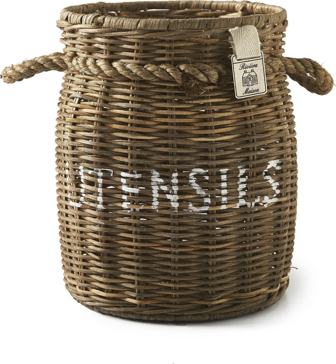 Rivièra Maison Rustic Rattan - Utensils Pot - Rattan