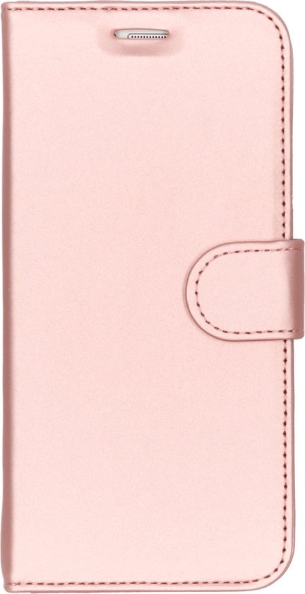 Samsung Galaxy S7 Edge Hoesje Met Pasjeshouder - Accezz Wallet Softcase Bookcase - Roze
