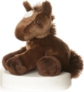 Aurora Knuffel Mini Flopsie Chestnut Paard Bruin 20,5 Cm