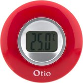 Otio Binnenthermometer Met Lcd-scherm 77 Mm Rood