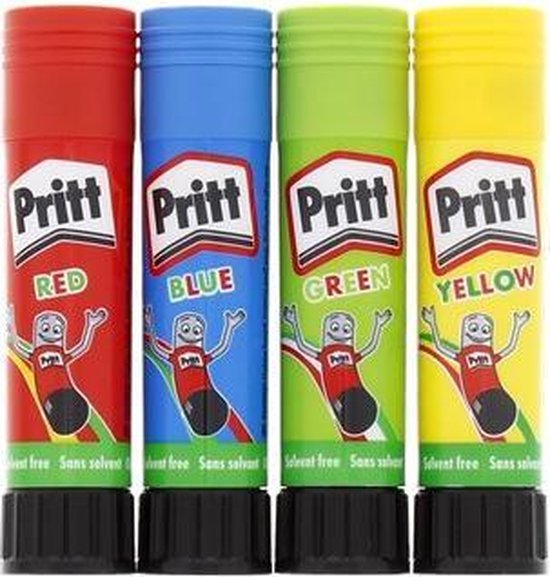 Bâton de colle de couleur Pritt | bol.com