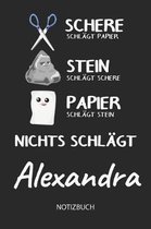 Nichts schl gt - Alexandra - Notizbuch