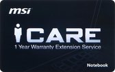 Extension de garantie d'un an pour ordinateur portable MSI