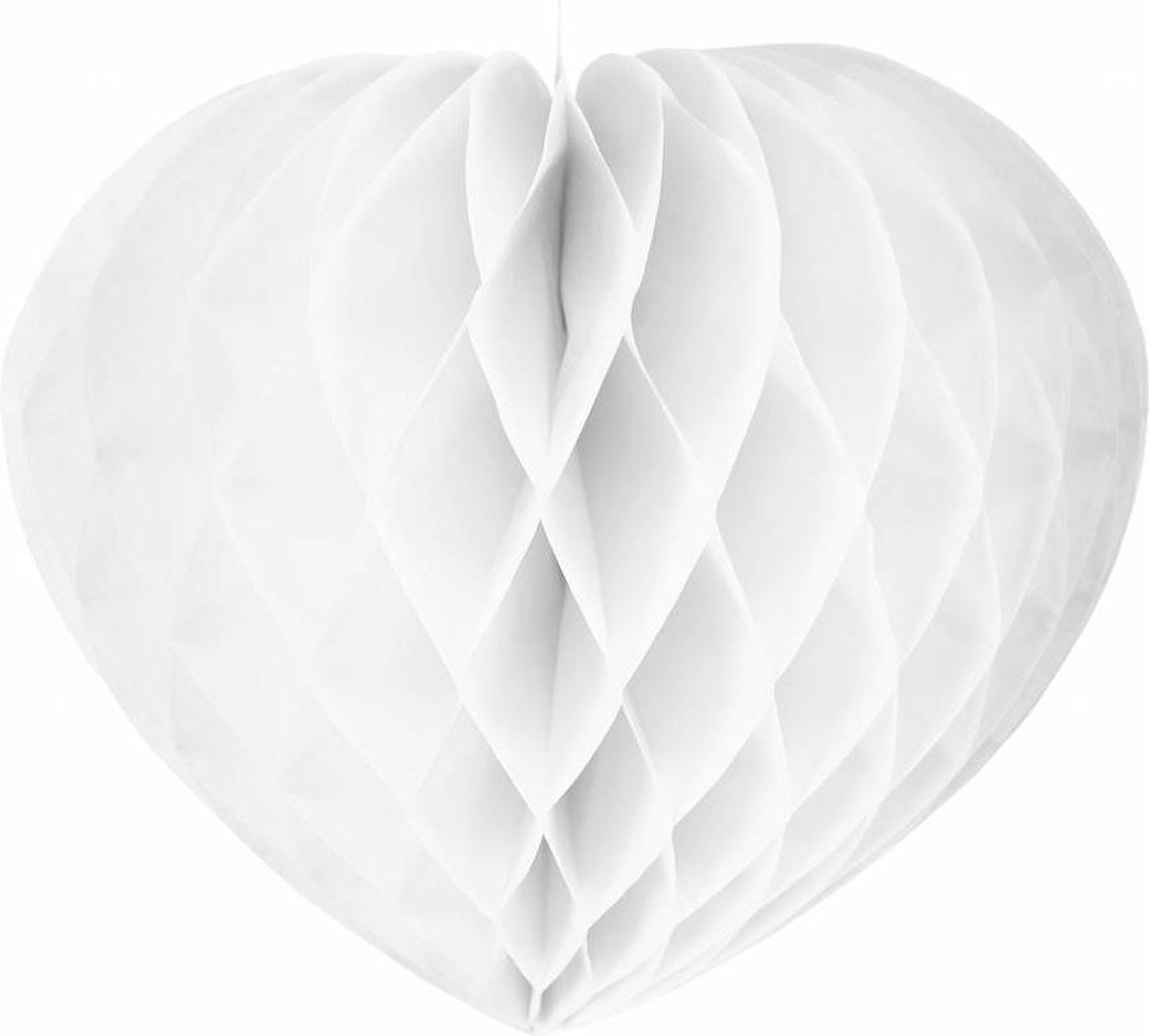 Honeycomb Wit Hart 30cm