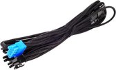 Silverstone SST-PP06B-2PCIE70 kabeladapter/verloopstukje PCI-E 8pin(6+2) Zwart