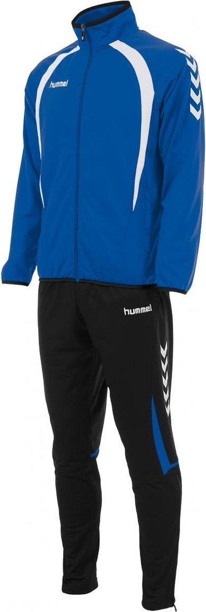 hummel Team Poly Suit Trainingspak Kinderen - Blauw | bol.com