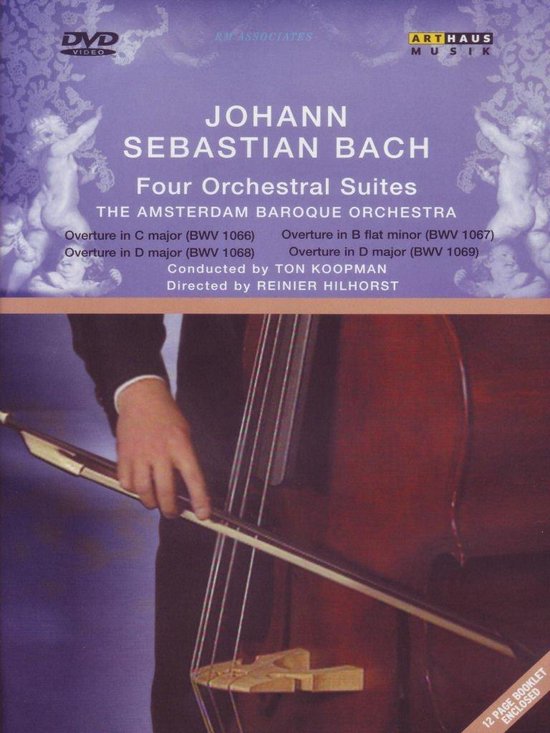 Cover van de film 'Amsterdam Baroque Orchestra - Four Bach Orchestral Suites'