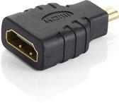 Equip Adapter Microhdmi (type D) > HDMI (type A) S/B zwart polybag