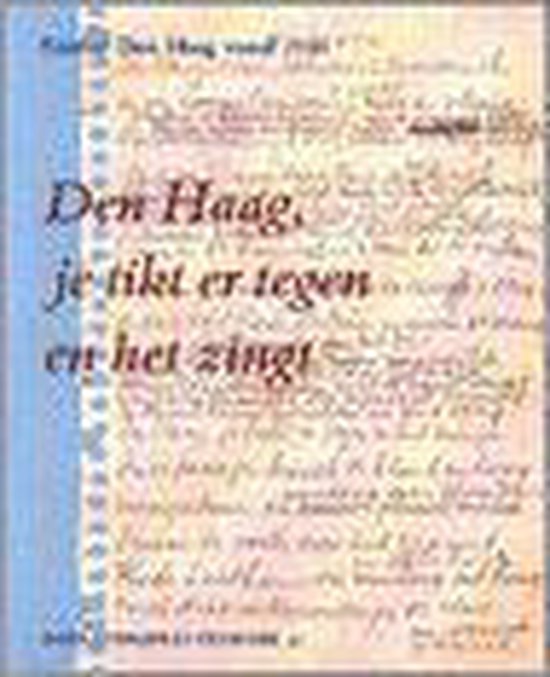 Omslag van Den Haag, je tikt er tegen en het zingt