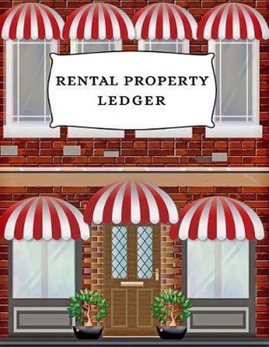Rental Property Ledger 9781076941909 Premiere Journals Boeken
