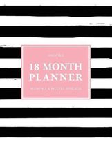 Undated 18 Month Planner