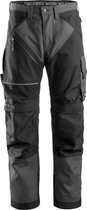 Snickers RuffWork Werkbroek - Denim - Staalgrijs/zwart - mt 50