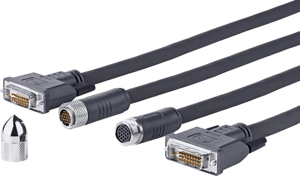 VivoLink PRODVICW10 DVI kabel 10 m DVI-D Zwart