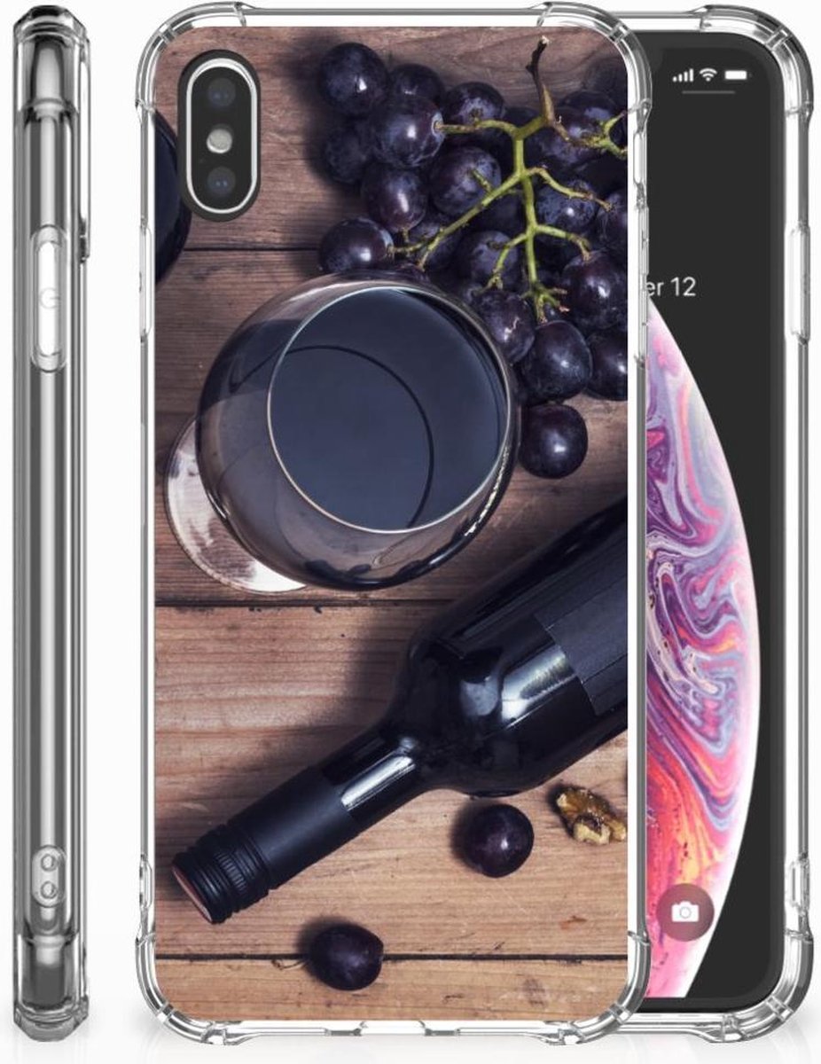 Apple iPhone Xs Max Beschermhoes Wijn