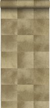 Origin Wallcoverings behangpapier dierenhuid structuur bruin - 347324 - 53 cm x 10,05 m